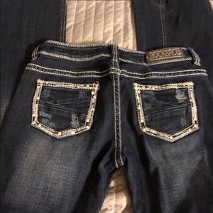 Rock n Roll rival low rise jeans